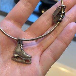 Alex and Ani ice skate bracelet
